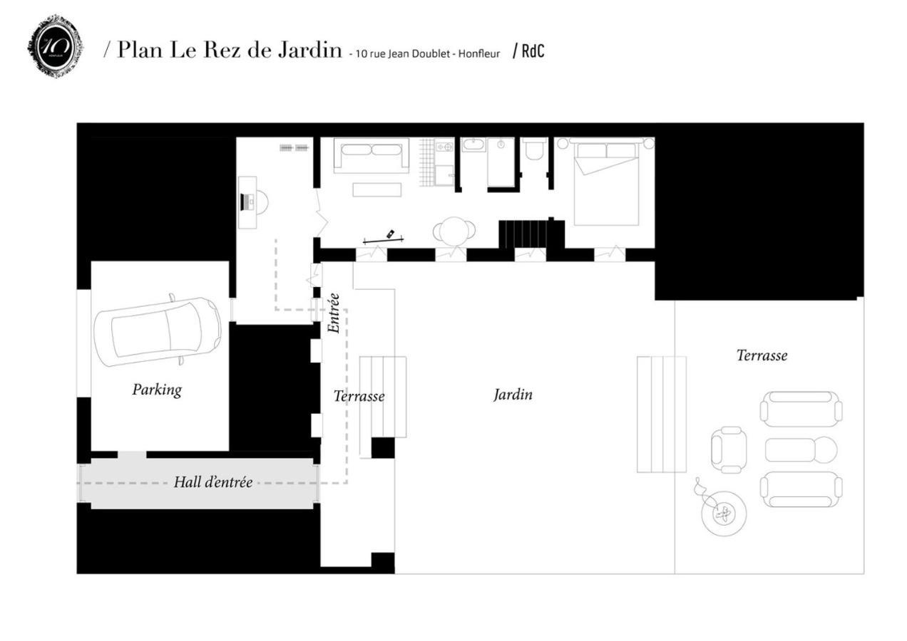 Le 10Honfleur Apartment Екстериор снимка